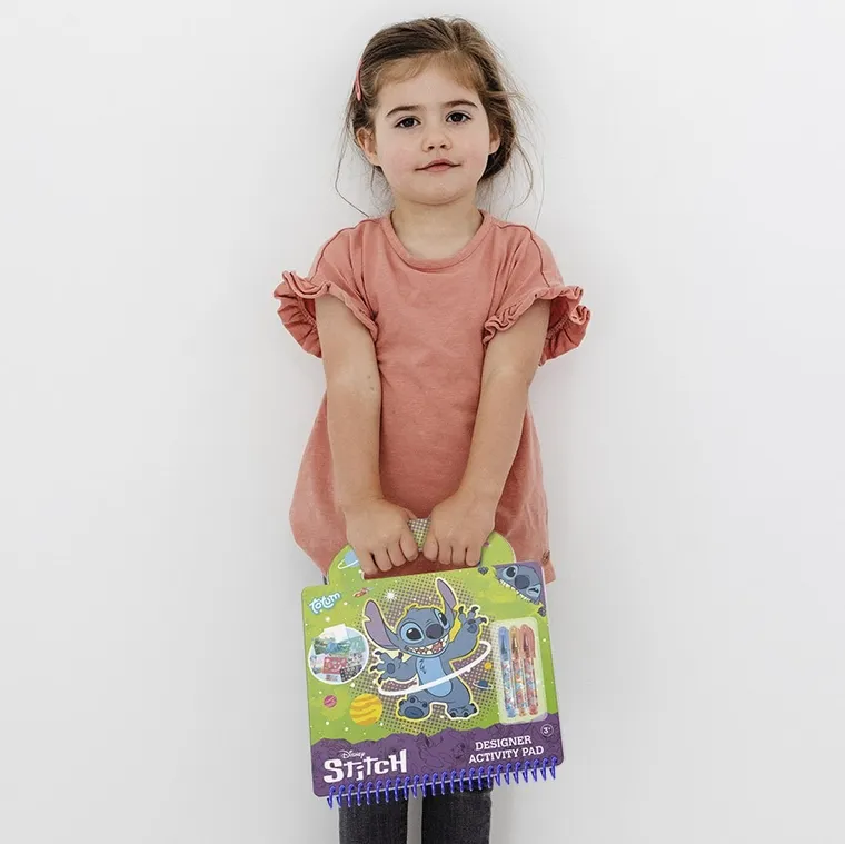 Totum, Lilo si Stitch, Designer Activity Pad, set creativ
