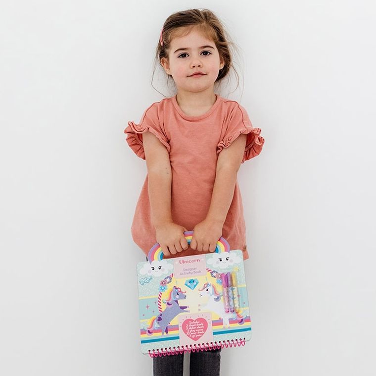 Totum, Unicorn, Designer Activity Book, set creativ