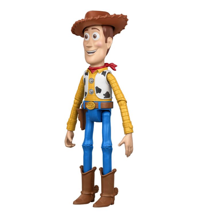 Toy Story 5, Woody, figurina vorbitoare interactiva, scara 18 cm