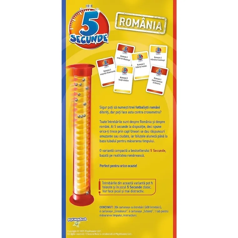 Trefl, 5 Secunde, Romania, joc