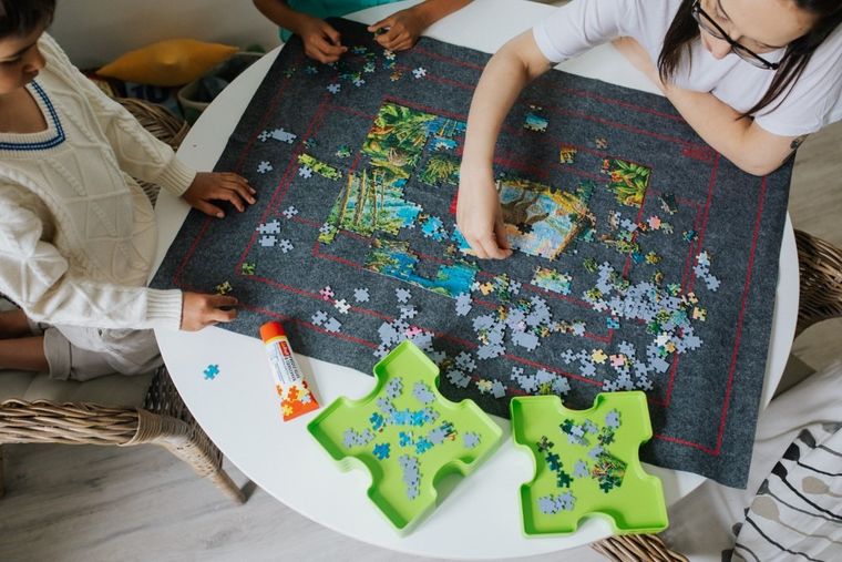 Trefl, lipici pentru puzzle, puzzle