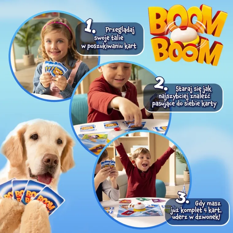 Trefl, Paw Patrol, Boom Boom, joc