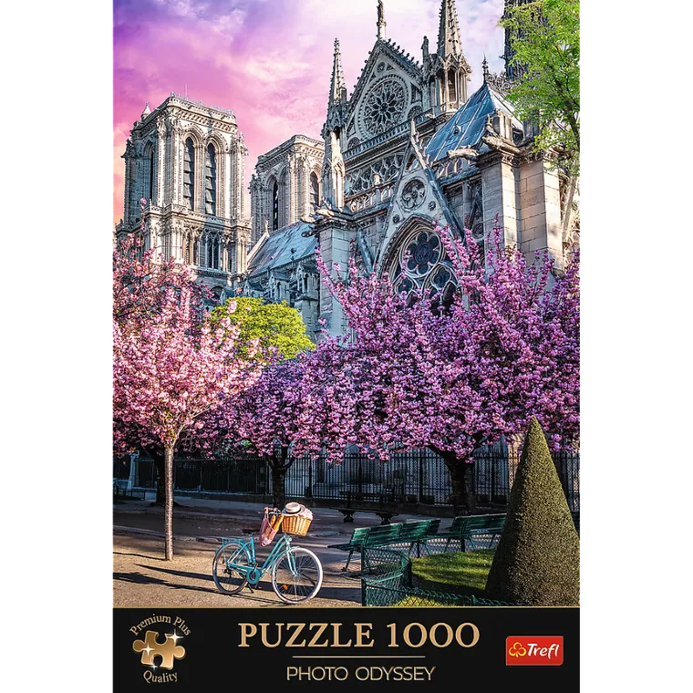 Trefl, Photo Odyssey, Notre-Dame Cathedral, Paris, puzzle, 1000 piese