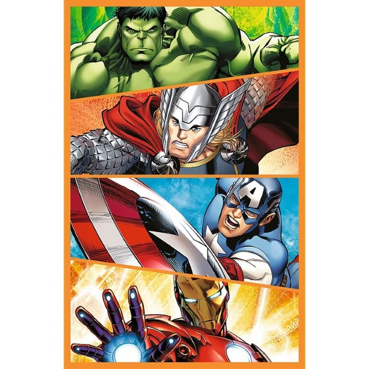 Trefl, The Avengers, puzzle, 3-80 piese
