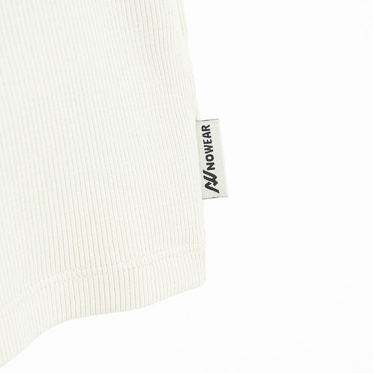 Tricou crop top cu adaos de modal NOWEAR