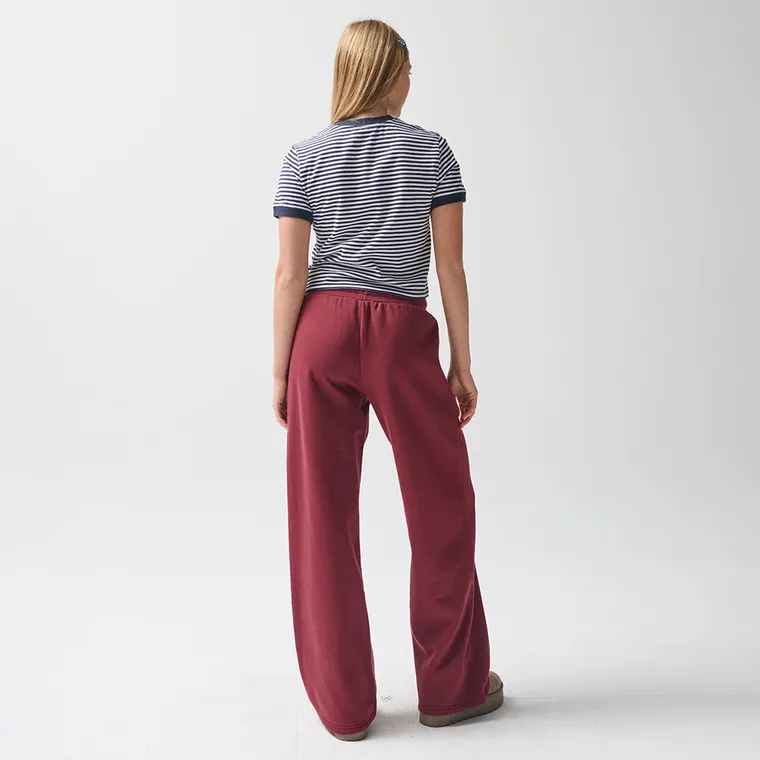 Tricou cu imprimeu in dungi si croiala crop NOWEAR