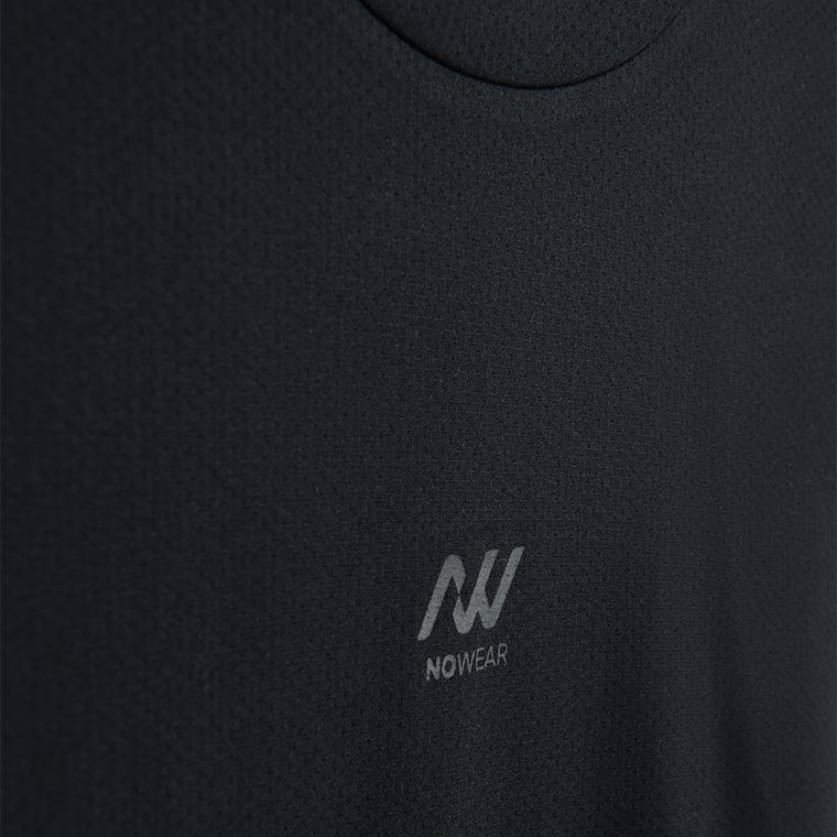 Tricou de antrenament negru cu tehnologie Cool Dry NOWEAR