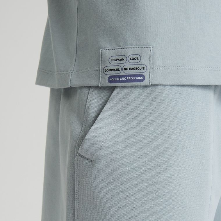 Tricou din bumbac cu croiala loose NOWEAR
