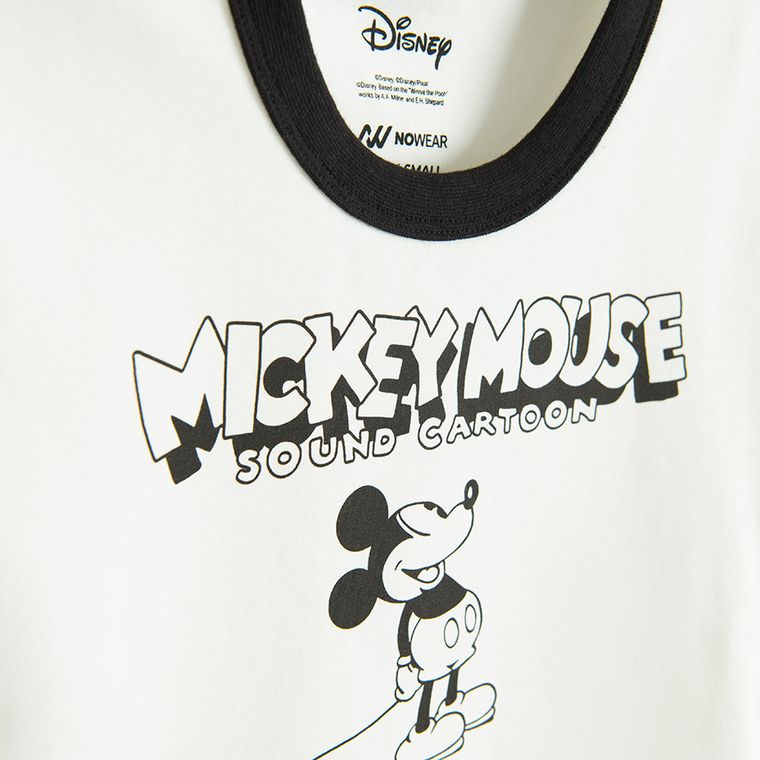 Tricou mulat cu imprimeu Mickey Mouse NOWEAR