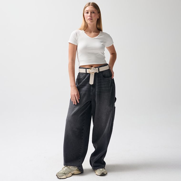 Tricou reiat cu adaos de modal NOWEAR