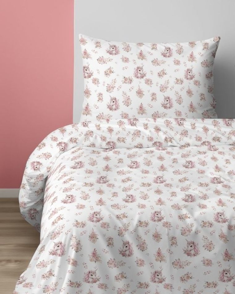 Unicorn, set lenjerie de pat single, 160-200 cm