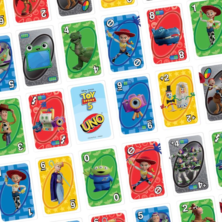 UNO Toy Story 5, joc de carti