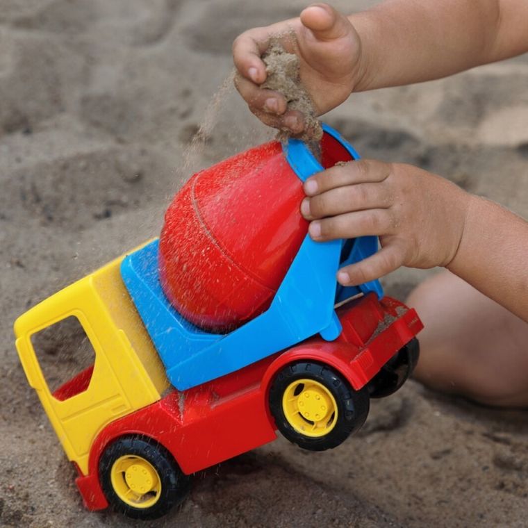 Wader, Tech Truck, Betoniera, vehicul, 24,5 cm