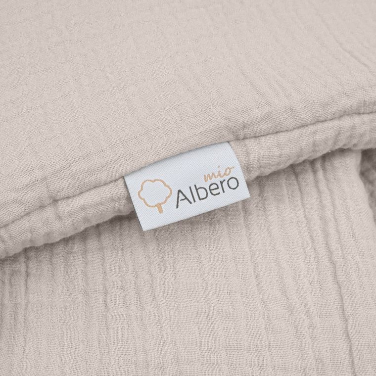 Albero Mio, Patura pentru scaun auto, calduroasa, bej