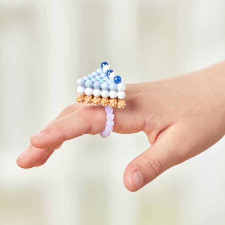 Aquabeads, Dulciuri delicioase, margele de apa, set creativ, 700 elemente, 35090