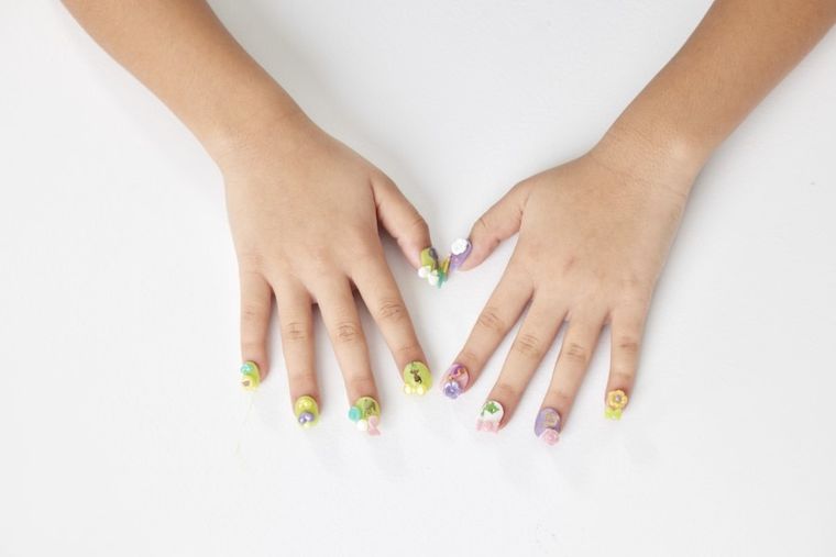 Aquabeads, Printese Disney, Nail Studio, set creativ pentru decorarea unghiilor, 35071