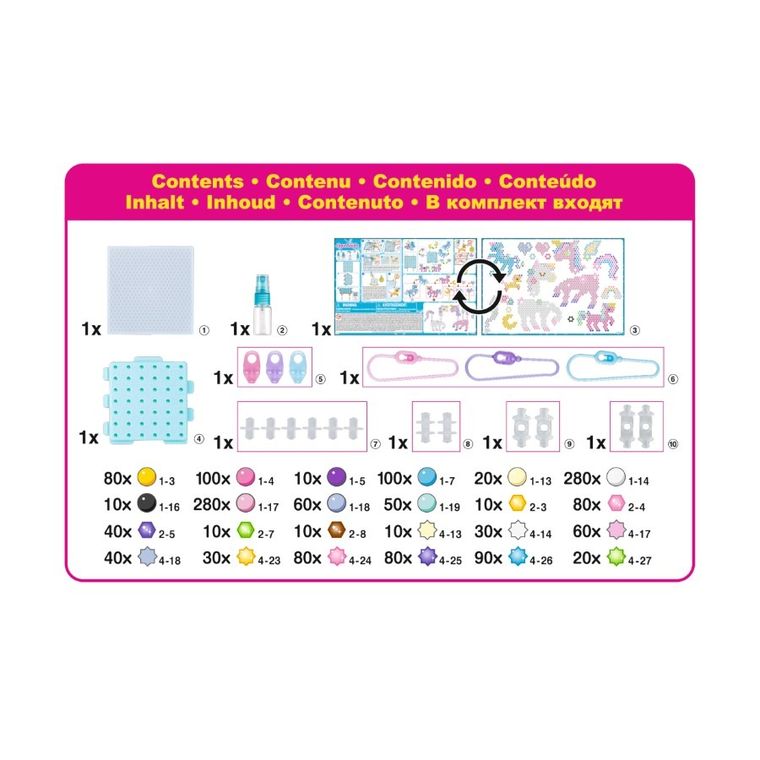 Aquabeads, Unicorn de poveste, set creativ, 31944