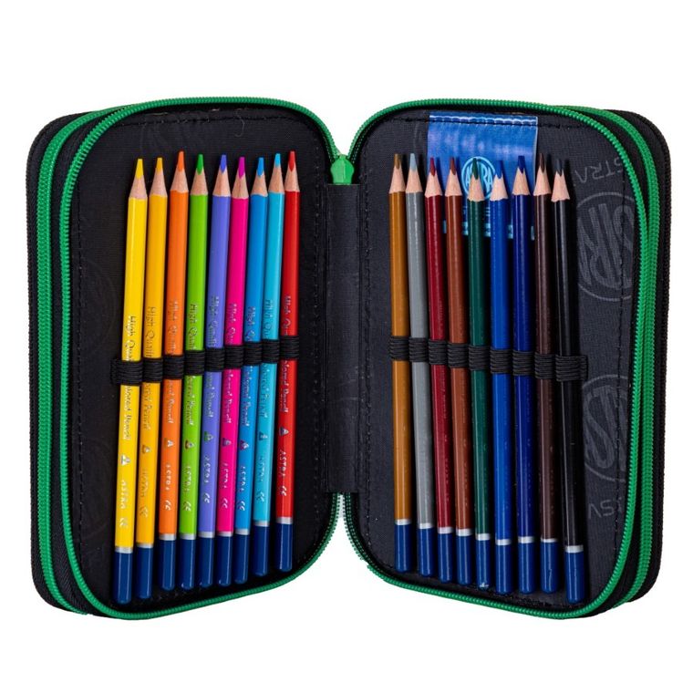 Astrabag, Jumbo, penar cu 3 compartimente, cu rechizite scolare