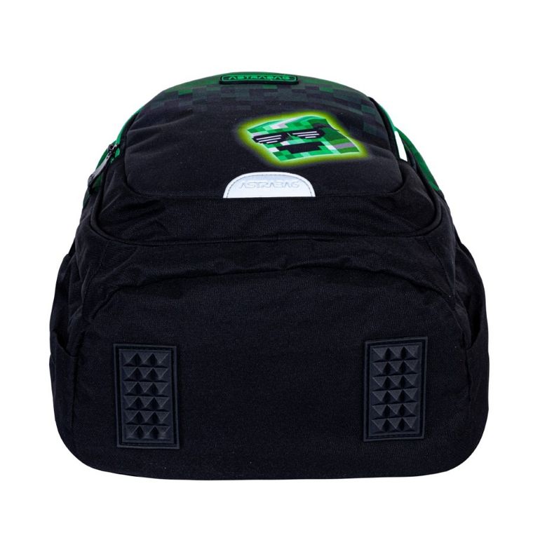 Astrabag, rucsac pentru scoala, cu 3 compartimente, Pixel Hero
