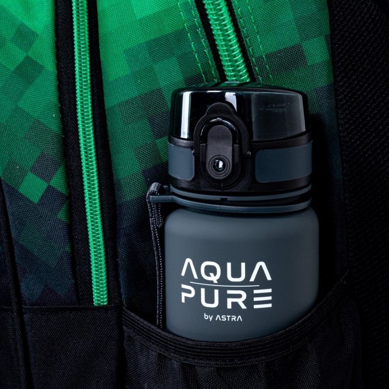 Astrabag, rucsac pentru scoala, cu 3 compartimente, Pixel Hero