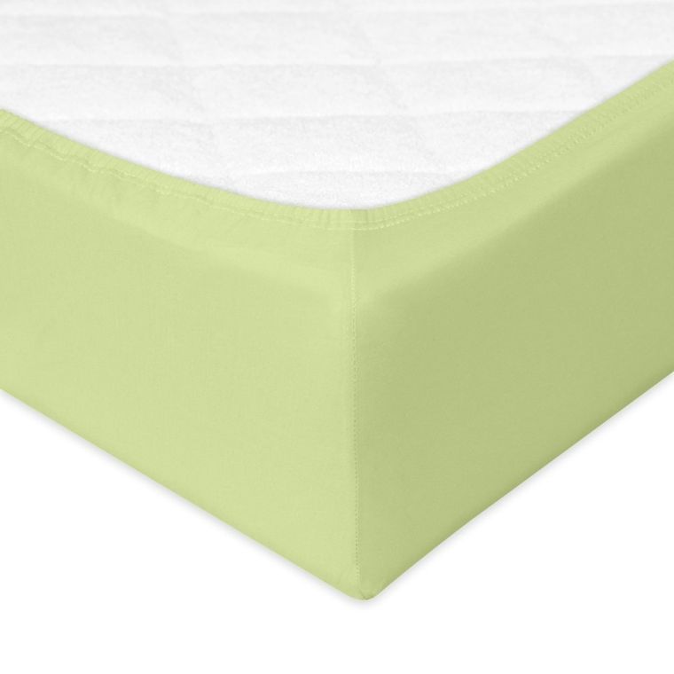 BabyMatex, cearceaf cu elastic din bumbac, 70-140 cm, verde
