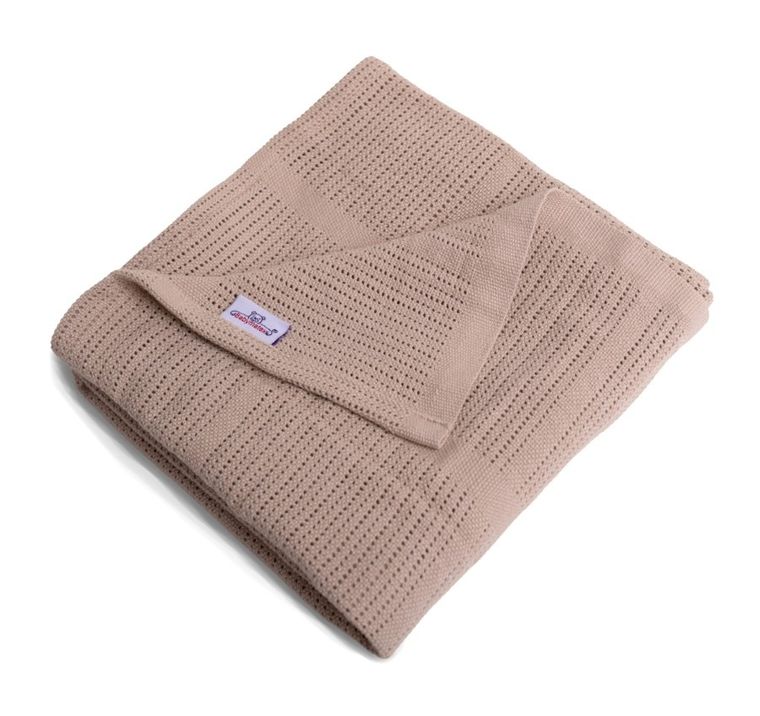 Babymatex, Sisi, patura din bumbac, 75-100 cm, bej