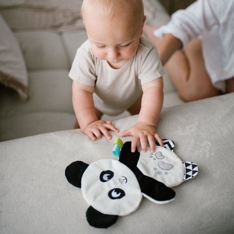 BabyOno, Panda Polly, jucarie de plus fosnitoare