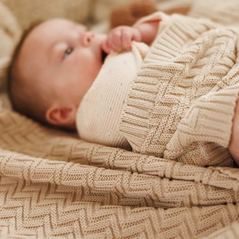 BabyOno, Paturica din bumbac organic, bej