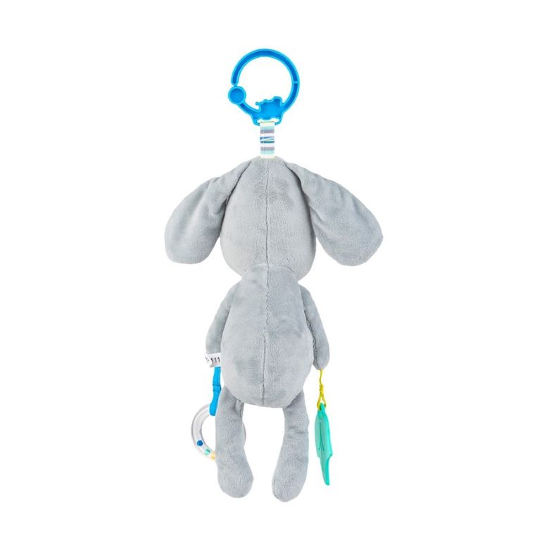 Balibazoo, catelusul Beniamin, jucarie cu agatatoare, gri