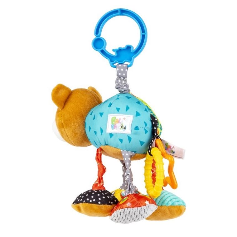 Balibazoo, Ursuletul colorat Ionut, jucarie cu agatatoare si vibratii