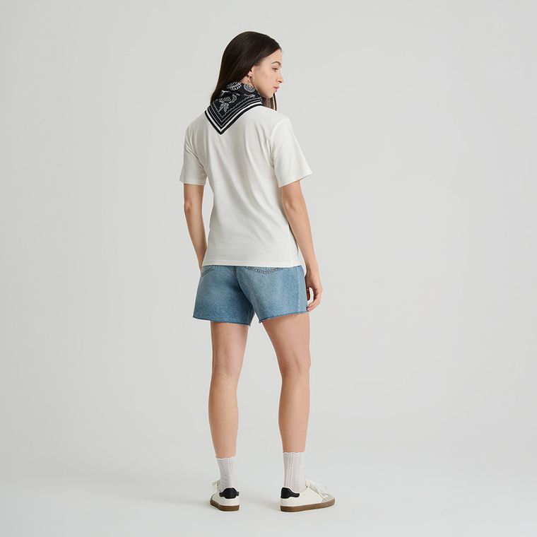 Bandana negru din bumbac unisex NOWEAR