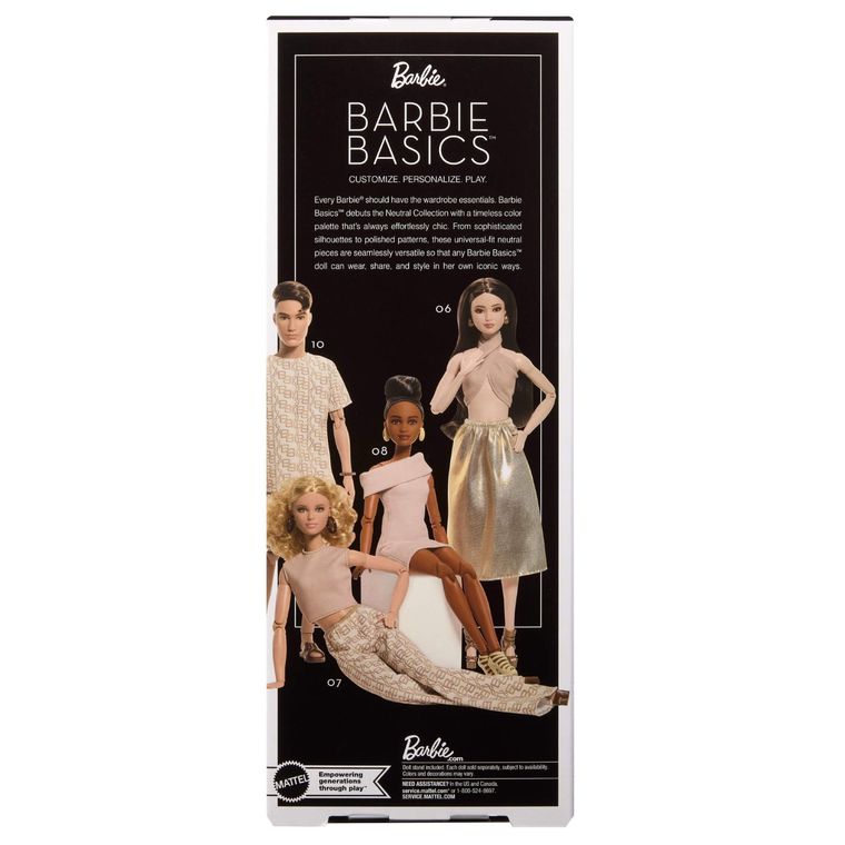 Barbie, Basics Model 08, papusa fashion de colectie