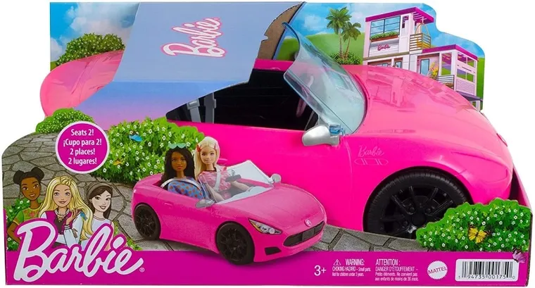Barbie, Cabriolet, set de joaca fara papusa