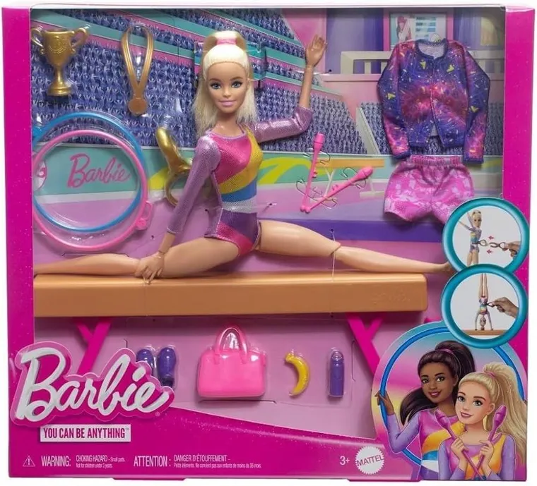 Barbie, Cariera, Gimnasta, papusa cu accesorii