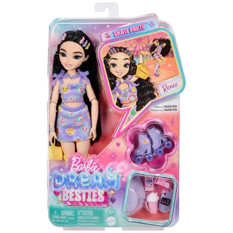 Barbie, Dream Besties, papusa Renee cu accesorii