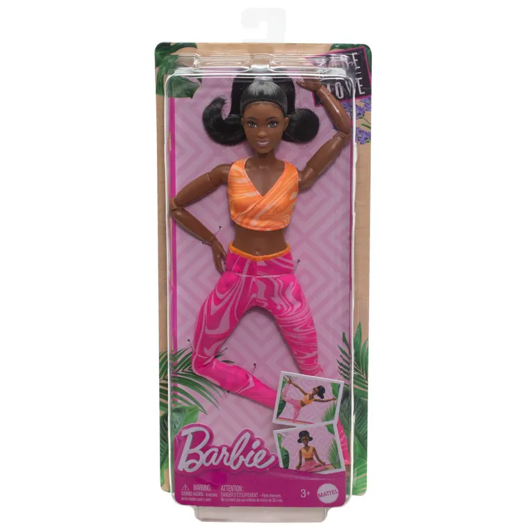 Barbie, Made to Move, papusa bruneta