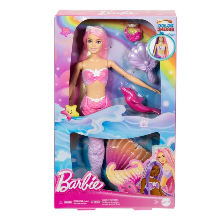 Barbie, Malibu, papusa cu schimbare de culoare