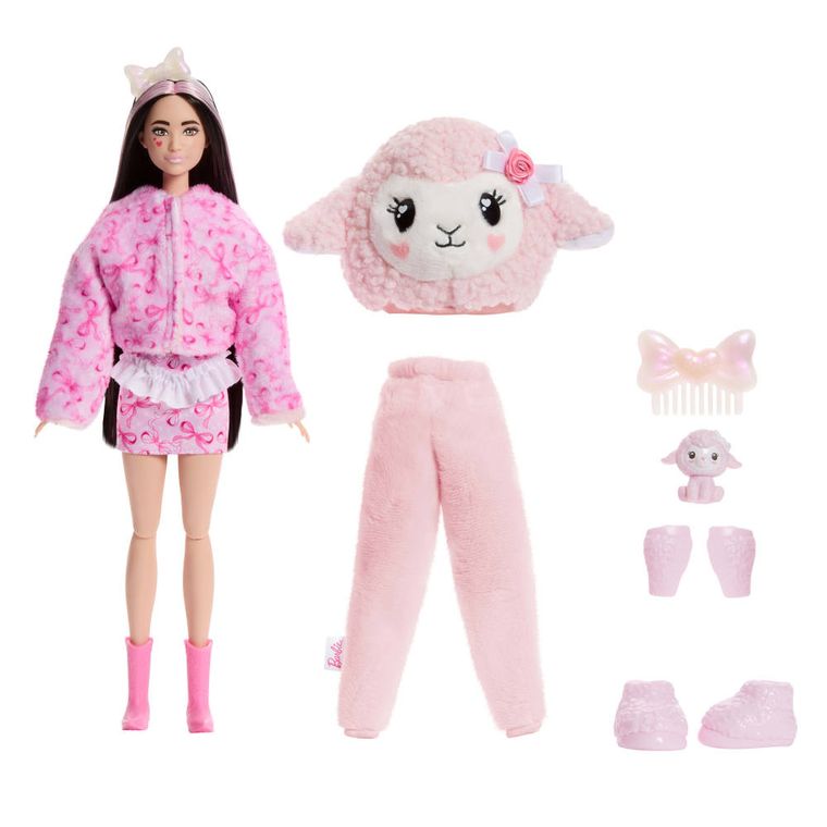 Barbie x Care Bears, Cutie Reveal, papusa oaie