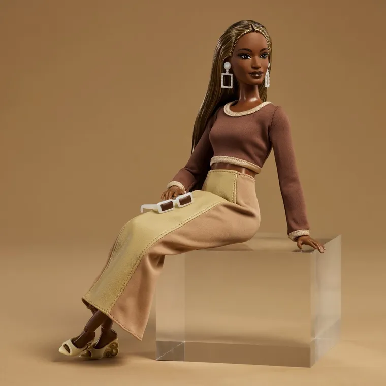 Barbie, You Create Barbie Basics, papusa de colectie, set 002