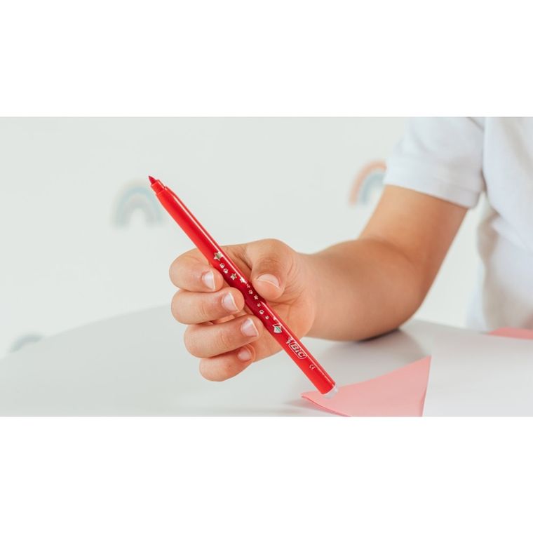 Bic, Kids, Coulour Erase, carioci, 10 culori + 2