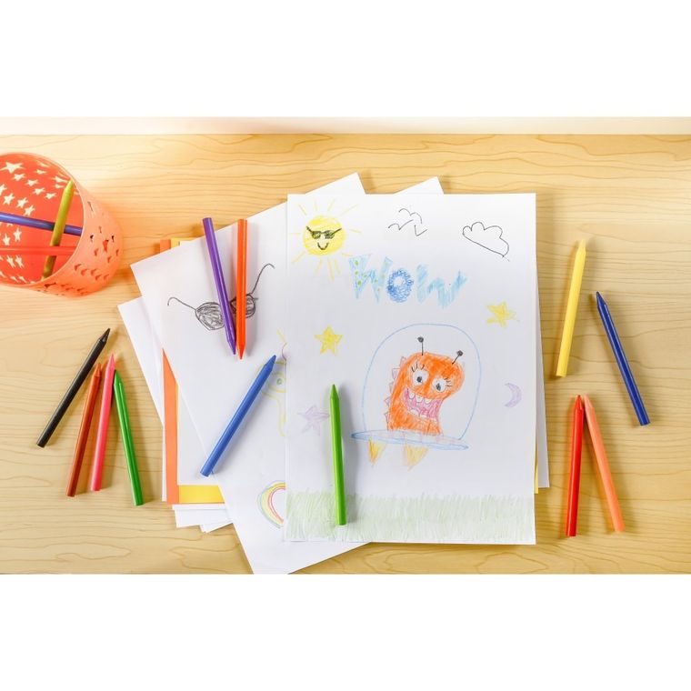 Bic, Kids, Plastidecor, creioane cerate, 12 culori