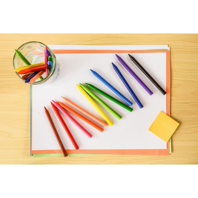 Bic, Kids, Plastidecor, creioane cerate, 18 culori