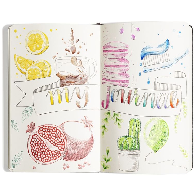 Bic, Rainbow, liner, 6 culori
