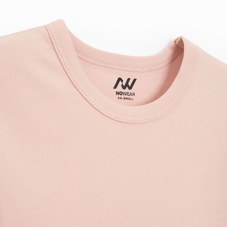 Bluza cu maneca lunga roz NOWEAR