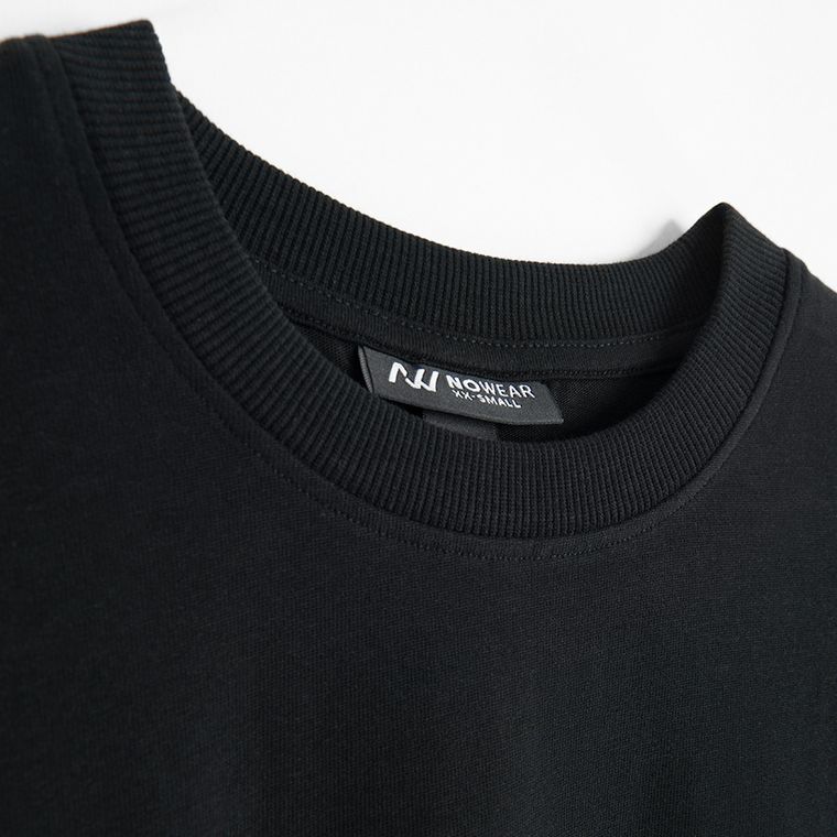 Bluza cu maneca lunga si croiala lejera NOWEAR