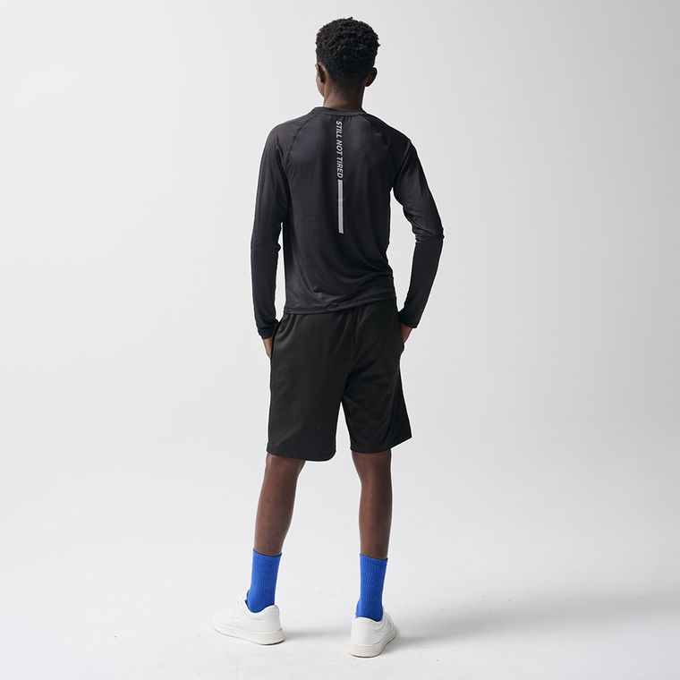 Bluza de antrenament cu maneca lunga si tehnologie Cool Dry NOWEAR