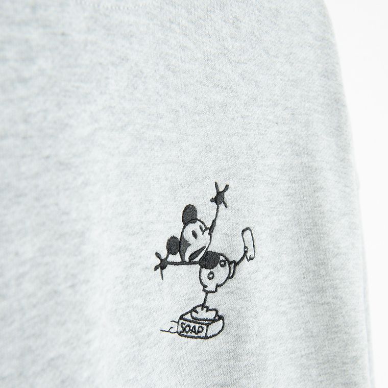 Bluza oversize gri Mickey Mouse unisex NOWEAR