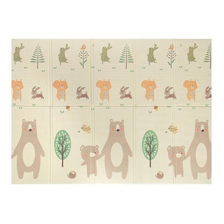 Bocioland, Ursulet, covoras pliabil din spuma, 150-200 cm