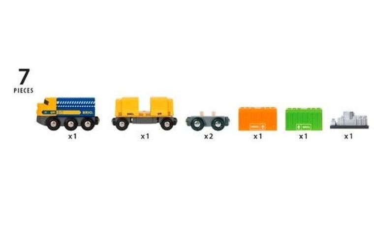 Brio World, Tren de marfa cu trei vagoane