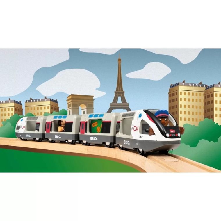 Brio World, Tren TGV, tren din lemn